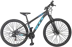 Bicicleta Aro 29 GTI Roma 21 Velocidades MTB Index Disco Mecânico Suspensão 80mm Unissex