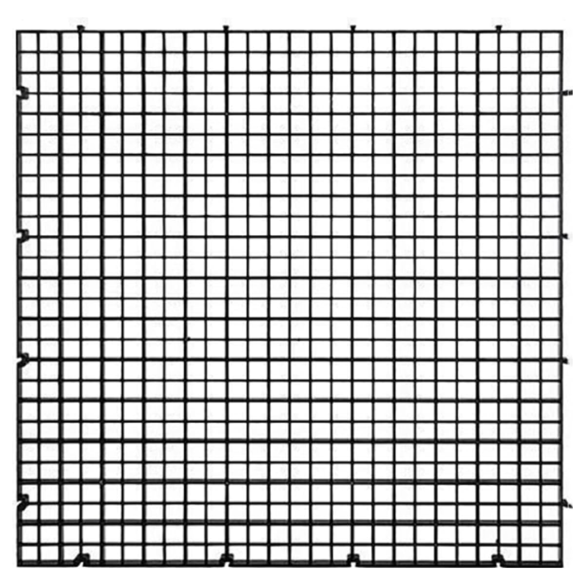 8PCS Fish Tank Dividers Lid, Aquarium Grid Bottom Isolation Tray Board, Plastic Egg Crate