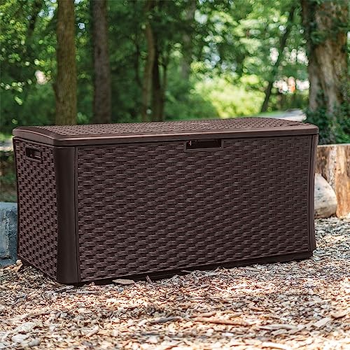 Suncast 130 Gallon Deck Box Best Deck Box