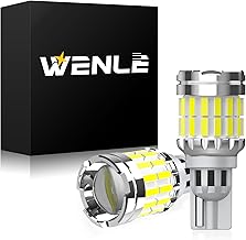 WENLE 超爆光4000LM! T16 led バックランプ 後退灯 ホワイト6500K 22W DC12V車用 バックライト 左右分2本入り