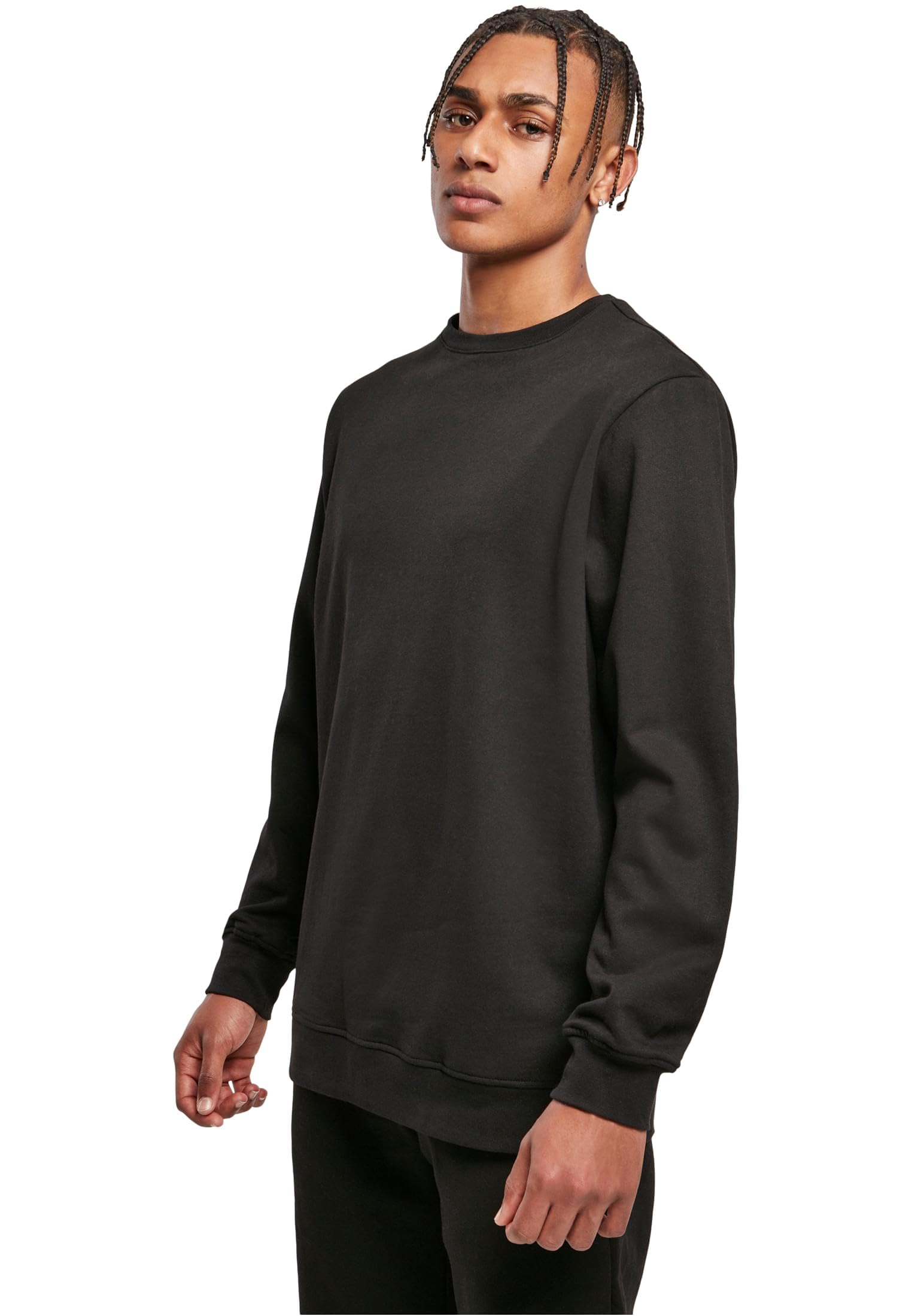 Build Your Brand Herren Bb003-basic Crewneck Sweatshirt (1er Pack)
