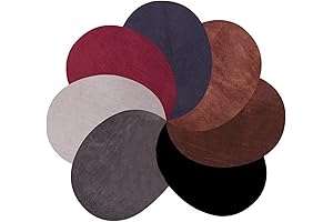 Ovate Suede Elbow Patches: Stylish and Durable Armor for Your Garments