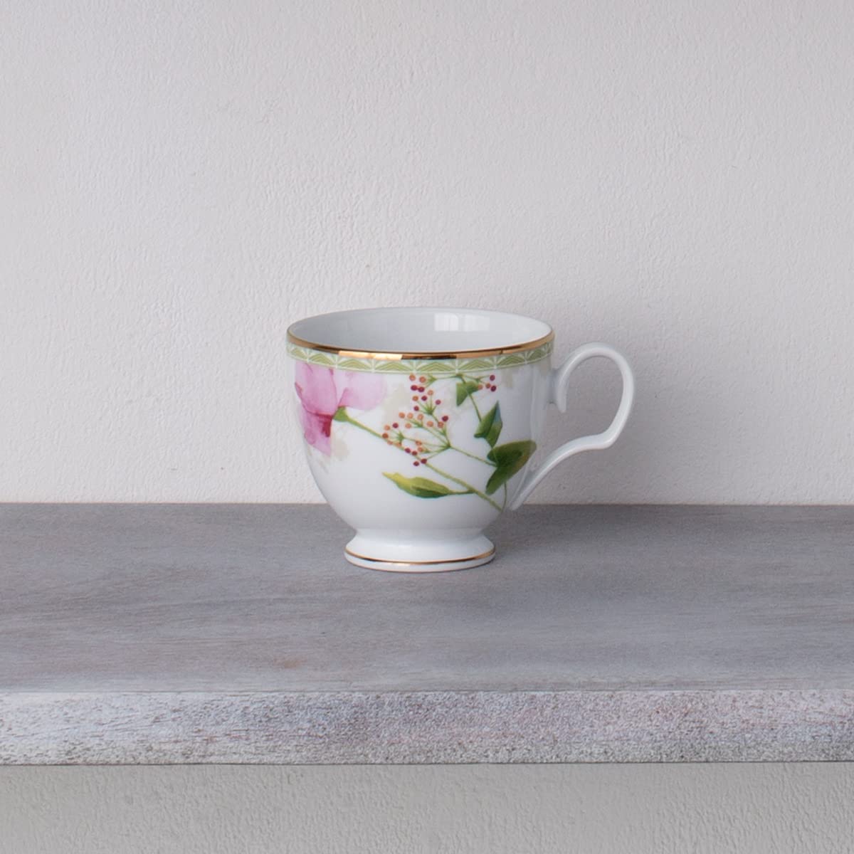 Noritake Poppy Place Cup, 8 oz., Set of 4 in White