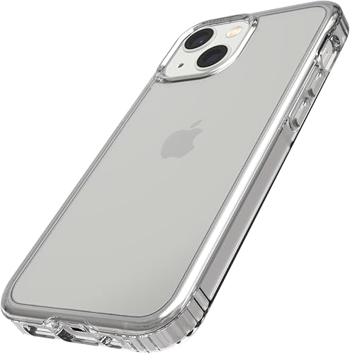 Miniatura 6 de Tech21 Evo Clear - Funda transparente para iPhone 13 Mini con protección contra caídas de 12 pies