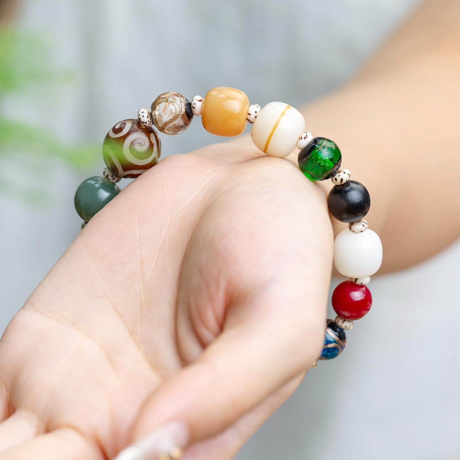 Beaded Stretch Bracelets for Women Beads Bracelets Friendship Boho Beach Bracelet Jewelry Inspirational Gifts for Women - Image 3