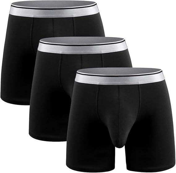 Clothestec Men's Comfort Cotton Mid Rise Underwear Elephant Trunk Boxer Brief at Amazon Men’s