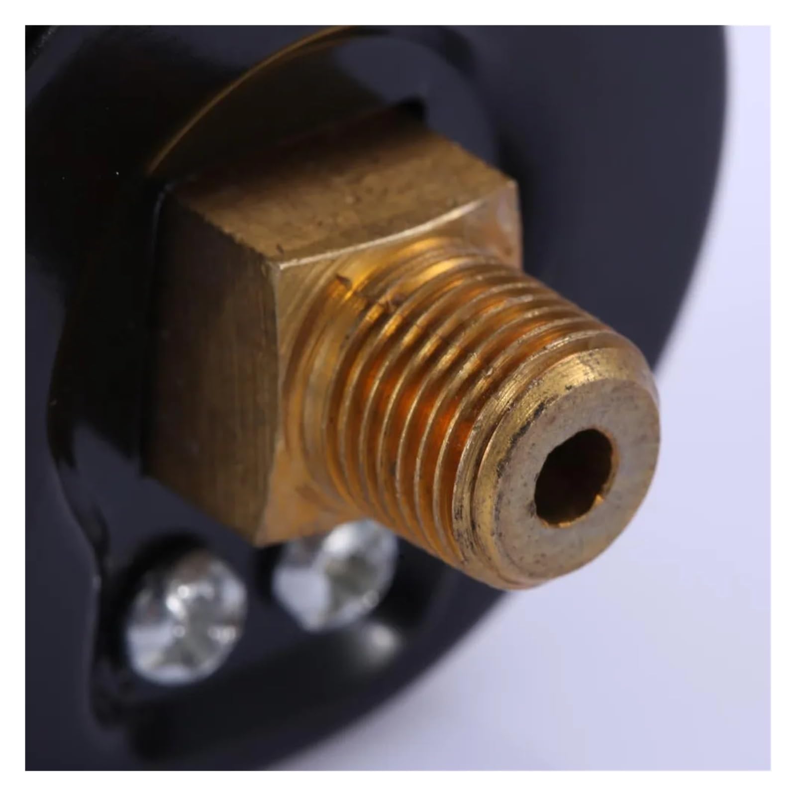 Manómetro de presión， Manómetro de presión for compresor de Aire de Doble Escala, Pantalla analógica, 0-20 Bar, 0-300 PSI, Esfera de 1,9 Pulgadas