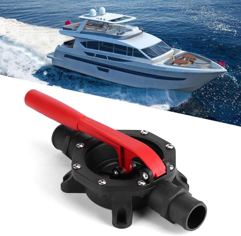 720GPH Manuelle Membranpumpe mit Kunststoffgriff, Marine-Handmembran-Handbilgen-Abwassertransferpumpe für Boote, Yachten, SFDHP G720 02