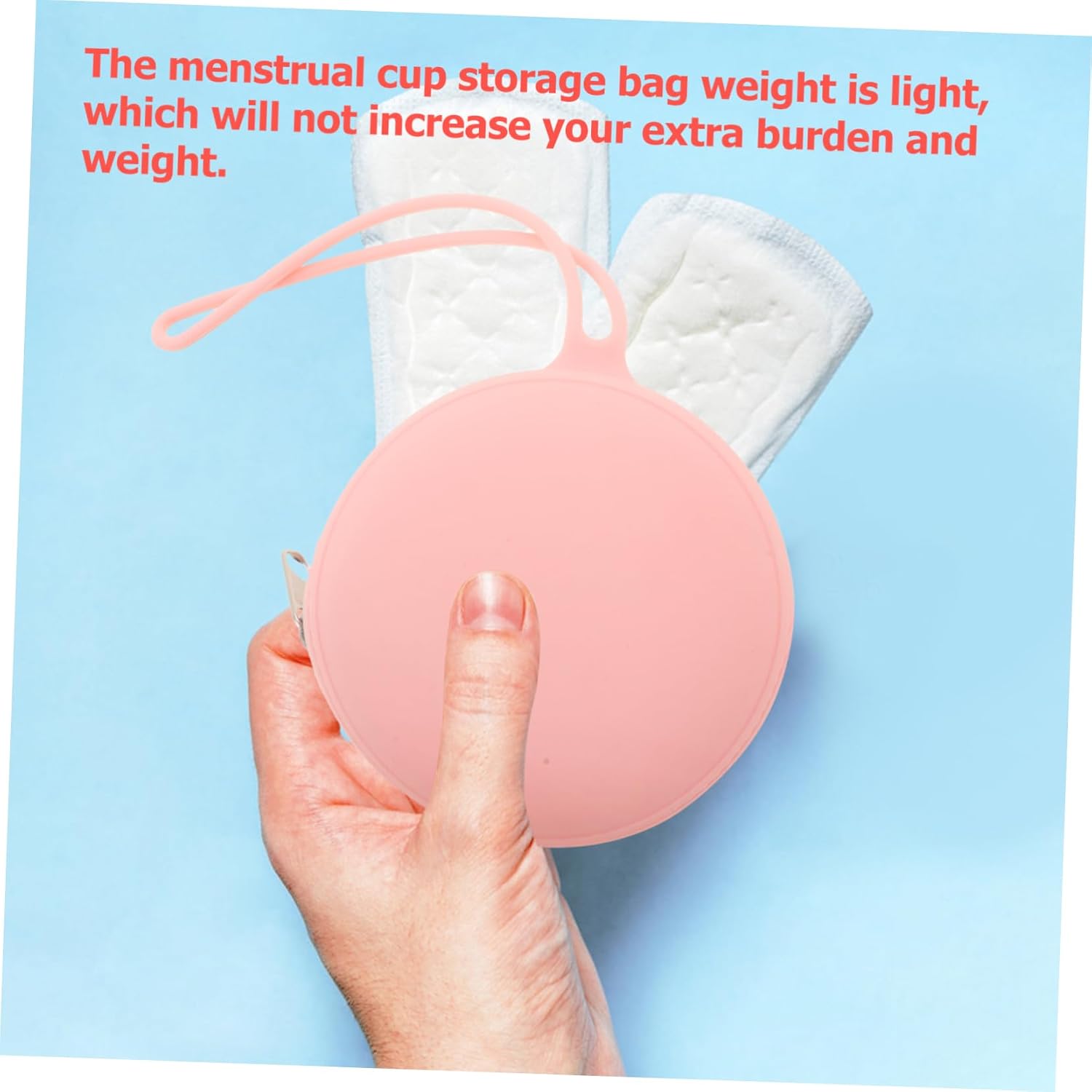 Pacifier Bag Pouch Silicone Storage Case Multipurpose for Pacifiers Keys Travel