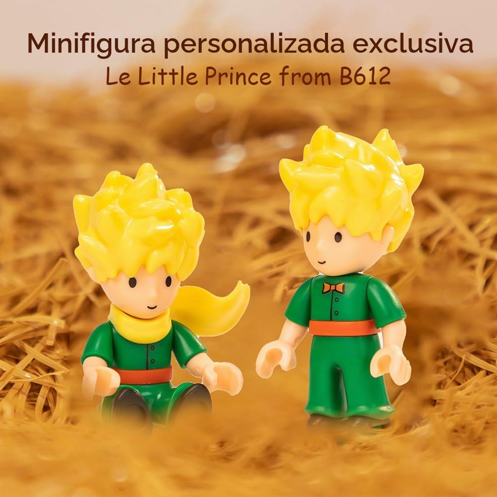 PANTASY El Set de Bloques de Construcción del Reloj de Arena del Pequeño Príncipe, Kit Creativo de Construcción para Adultos y Adolescentes, Modelo Decorativo para el Hogar y la Oficina