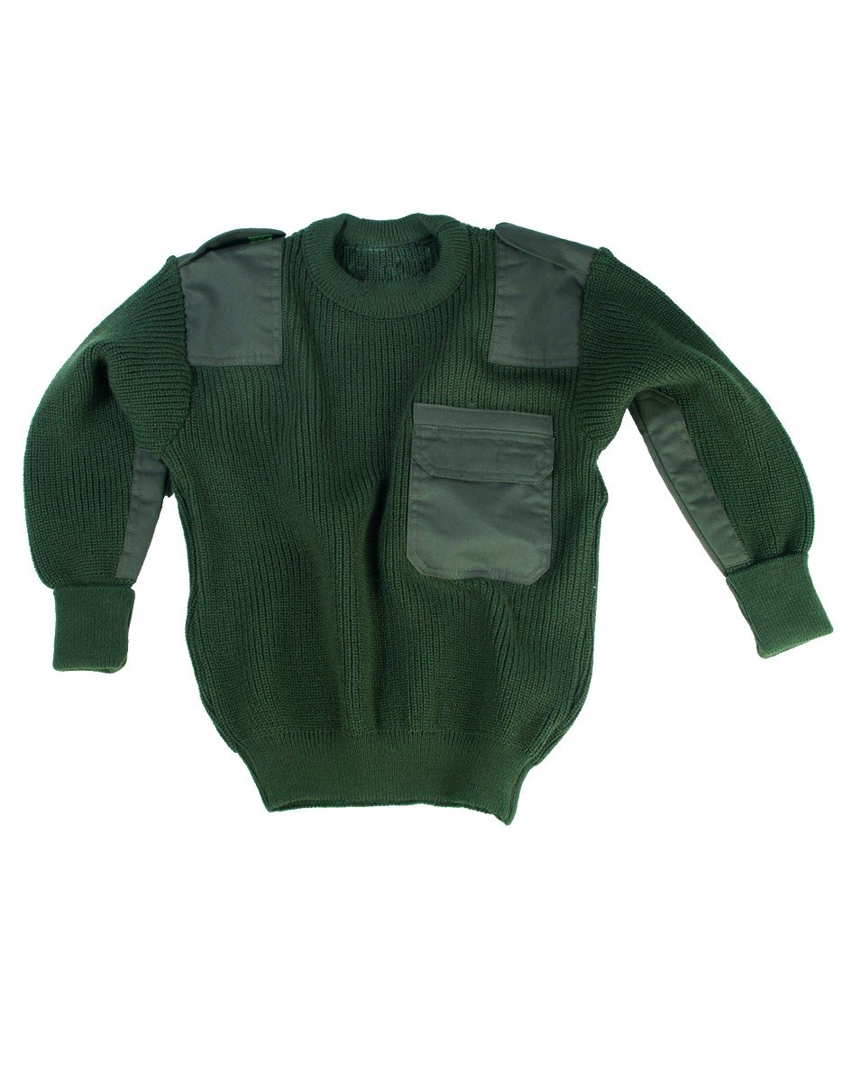 Mil-Tec Unisex Hooded Sweater Pullover – Reinforced Shoulders & Chest Pocket