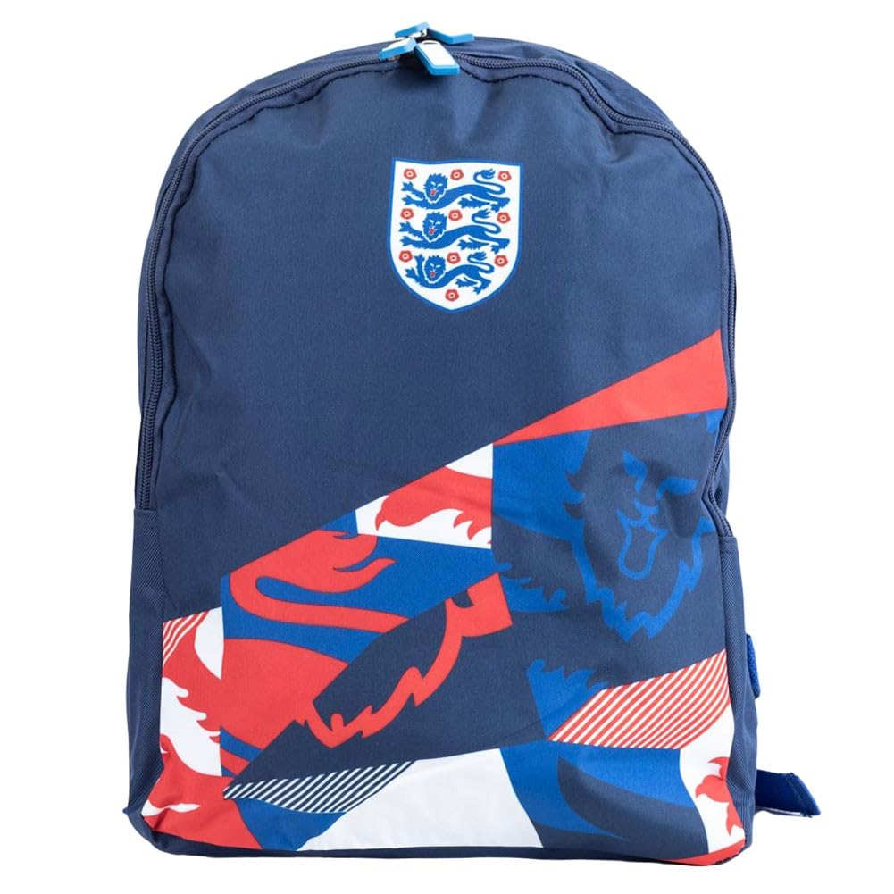England Fa Men's Red/Blue/White/Dark Blue Patches Backpack (One Size) ()