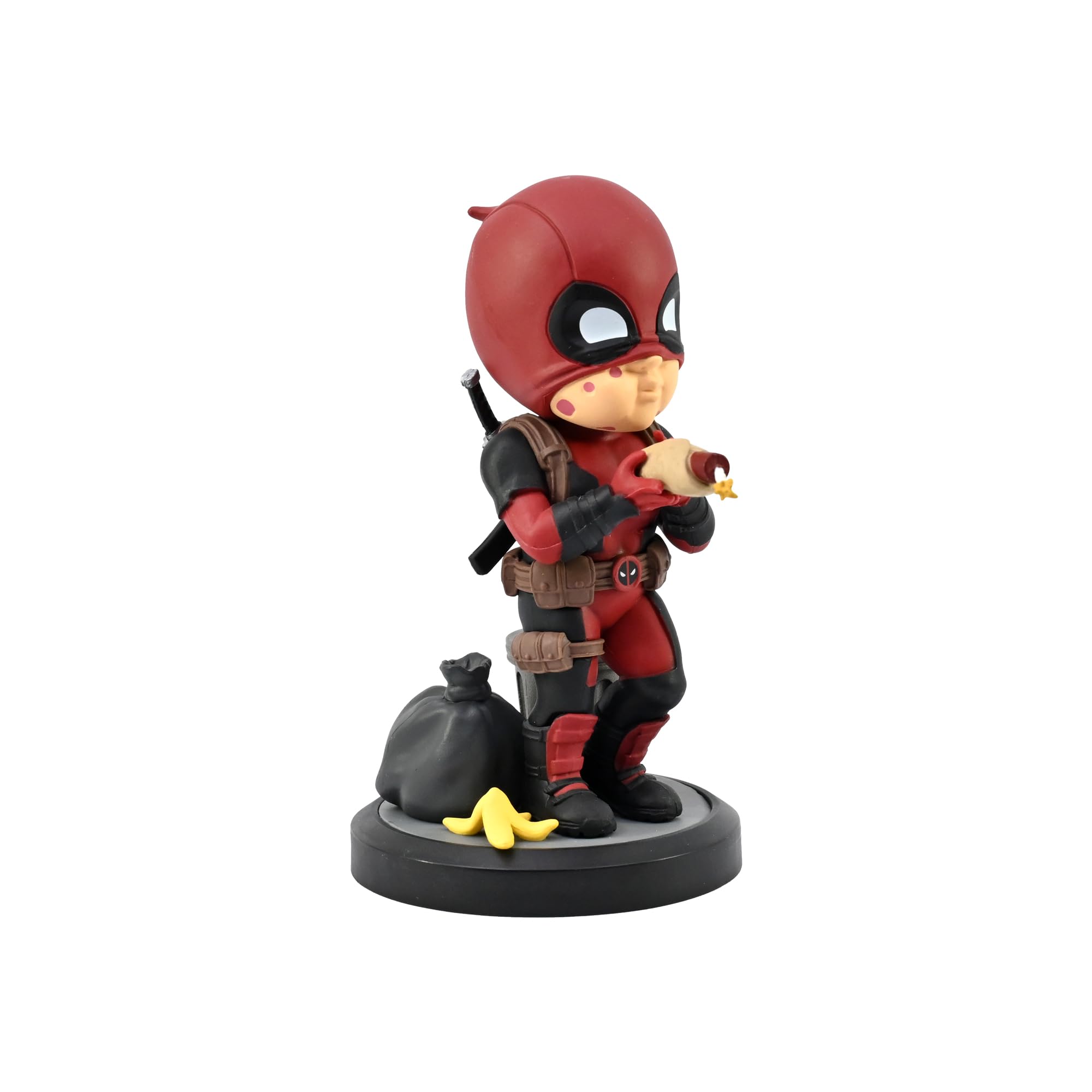 YuMe Deadpool Chimichangas Time, 4.5" Mini Figure Collectible in Hero Window Box, Red - Image 2