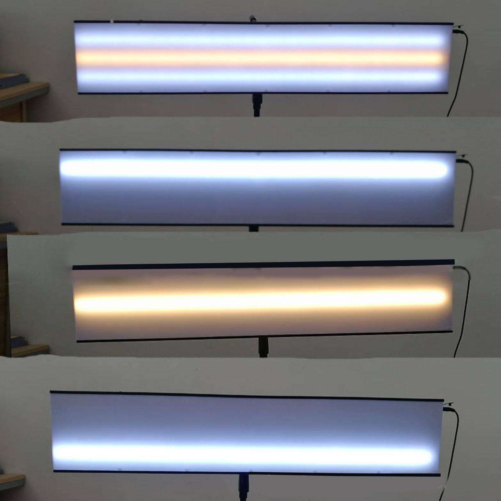 Luce LED per Riparazione ammaccature Vernice, Kit di Strumenti per Lampada con Supporto di Regolazione Luce a Striscia LED per Il Controllo della