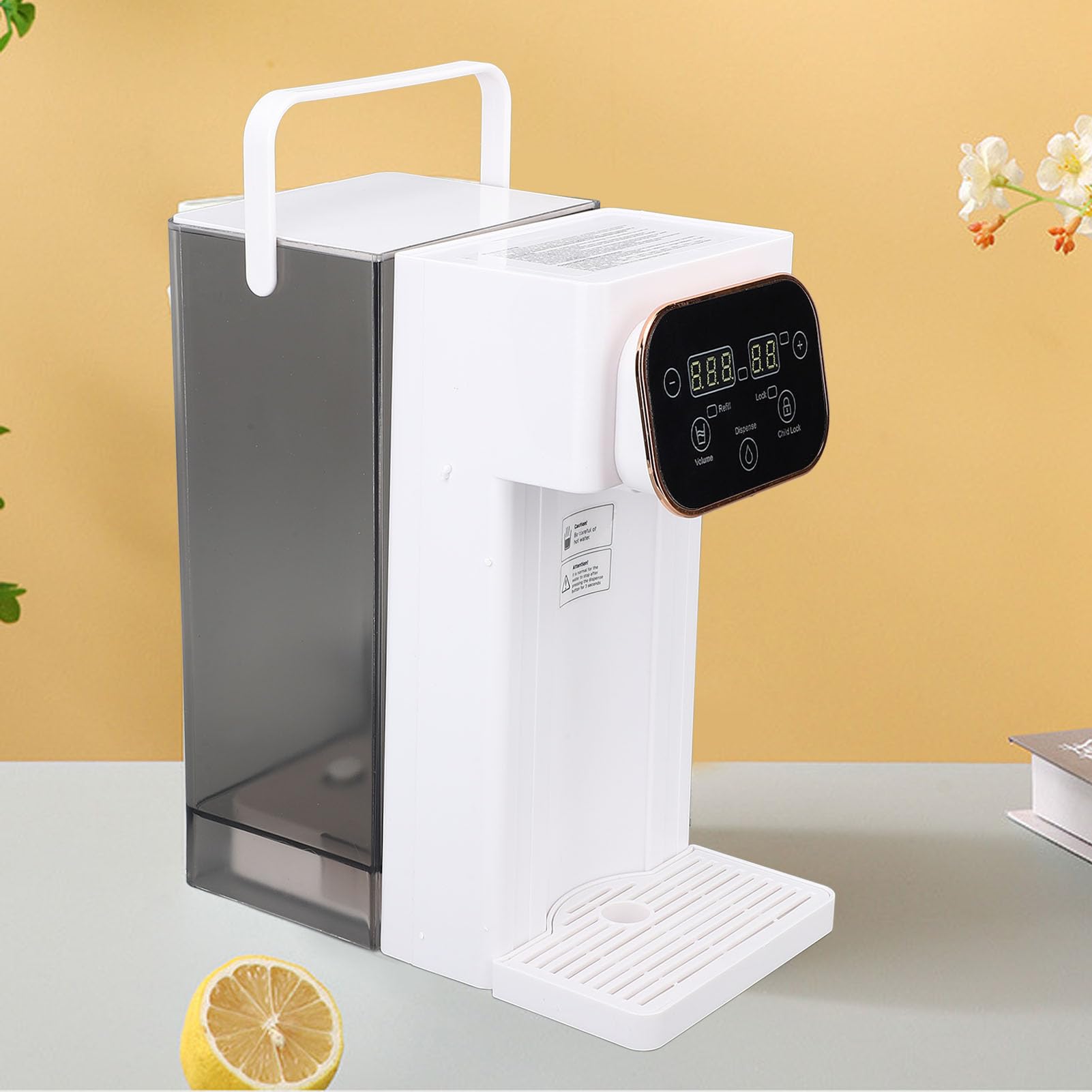 chauffage rapide à eau chaudière, distributeur d'eau chaude instantanée, température réglable 3L - Nettoyage du distributeur d'eau de bureau pour un chauffage efficace