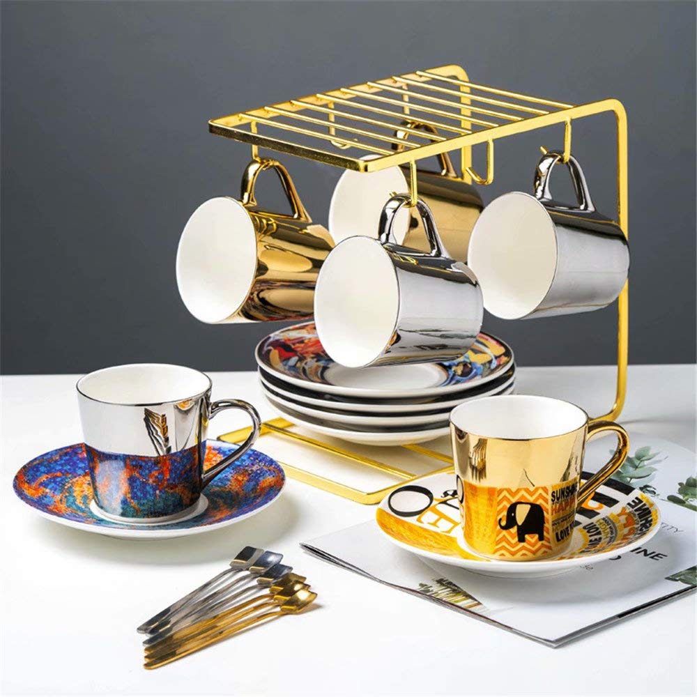 Amazon.co.jp: ミラー カップとソーサー クリエイティブ  