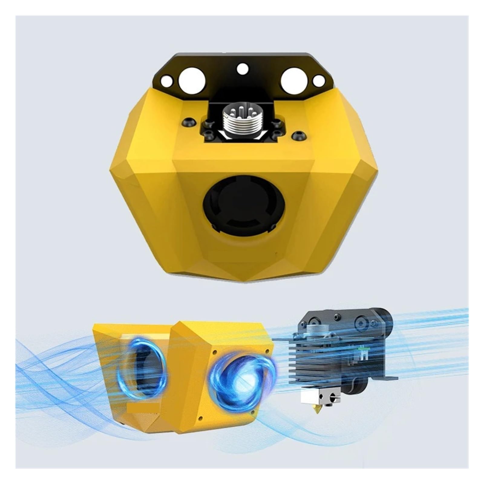 Kompatybilny z artyleryjską drukarką 3d Hornet pełny zestaw wytłaczarek 5 sztuk dysze wentylator Hotend termistor pręt grzejny radiator rura gardłowa