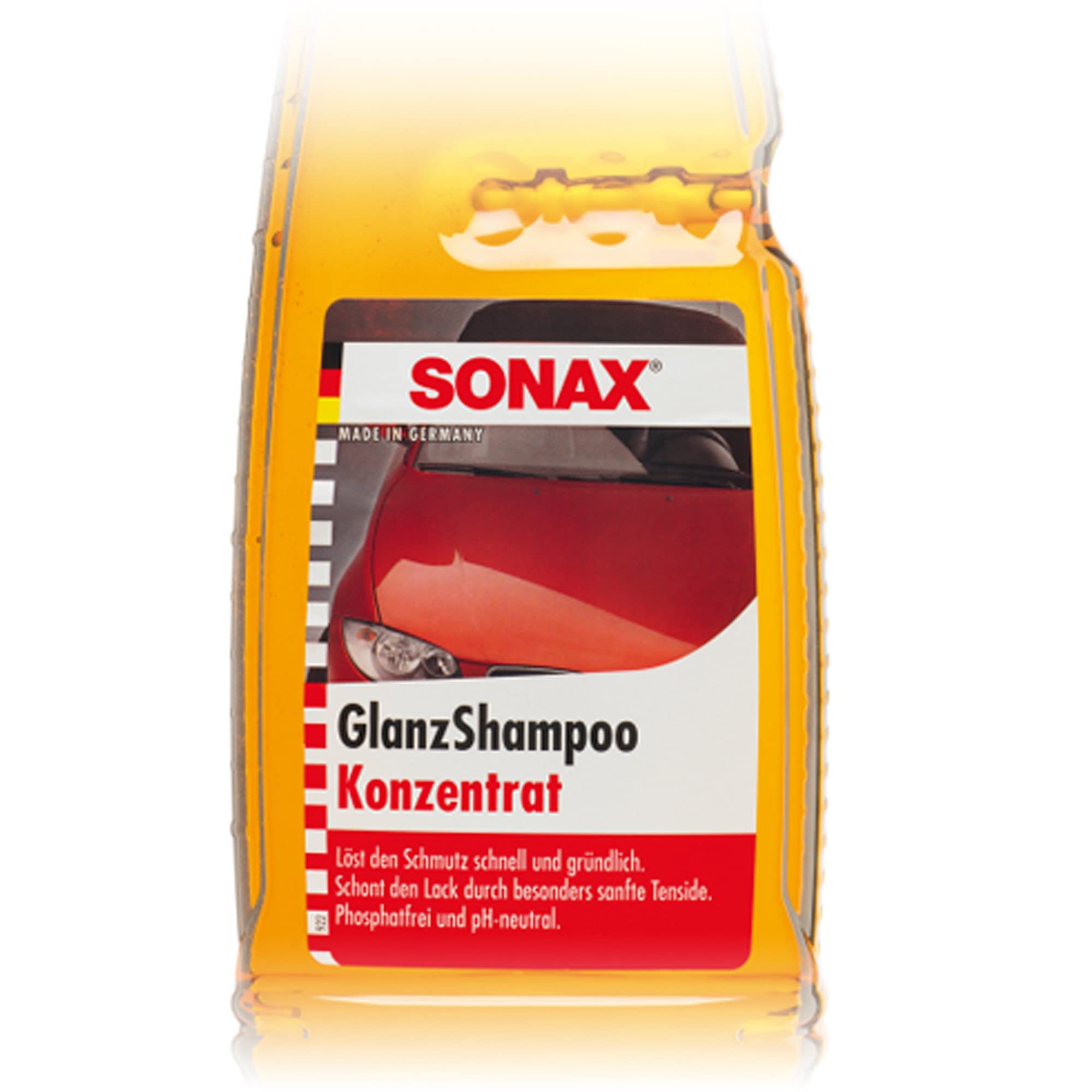 SONAX 6X 03143000 GlanzShampoo Konzentrat Glanz Autoshampoo 1L