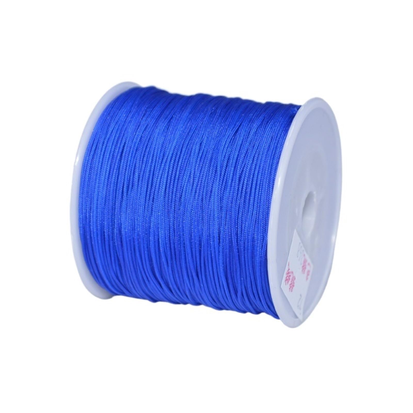 Nylon Cord Thread 6pcs 0.5mm Nylon Satin Cord Knotting Thread for DIY Bracelet Necklace Jewelry Kumihimo Craft Making for Bracelets Macrame(Royal Blue)