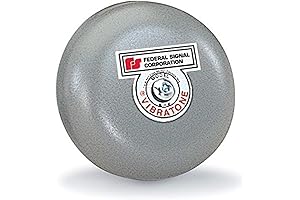 Federal Signal Thunderbolt Siren, 120VAC, 0.08 AC, Gray