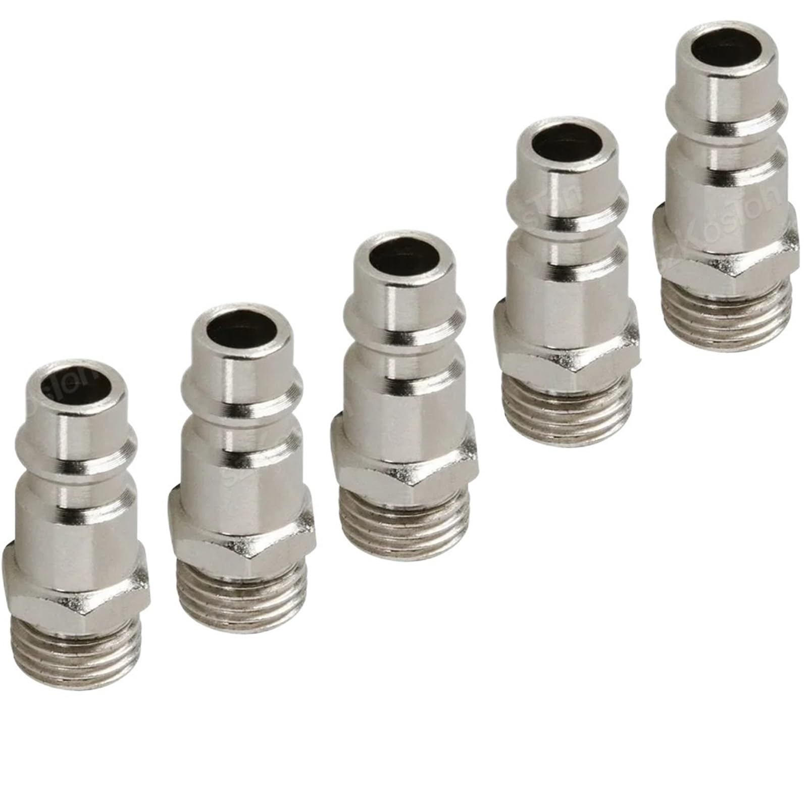 Padgcnor Men's One Color Air Line Connectors 5Pcs 32Mm Quick Release Fittings With 1/4" Bsp Thread Compressed Air Line Coupler Connector For Compressor Parts