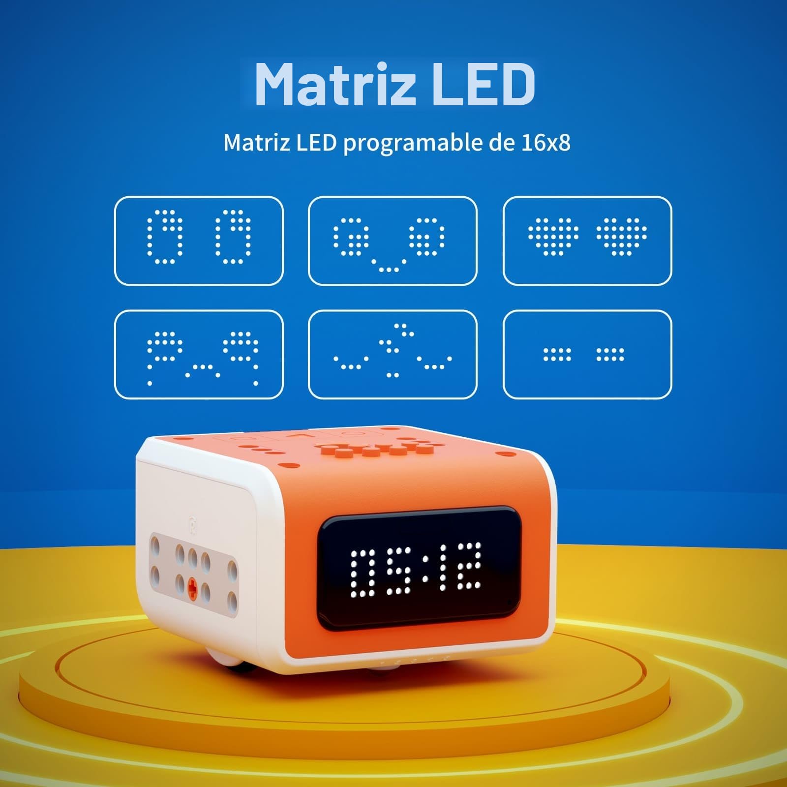 Robots Juguetes Programables Niños de 8-12 años, VinciBot Robot de Codificación IA con App Control Remoto Compatible Scratch Python Robot Electrónico Inteligente Juguetes Educativos Stem