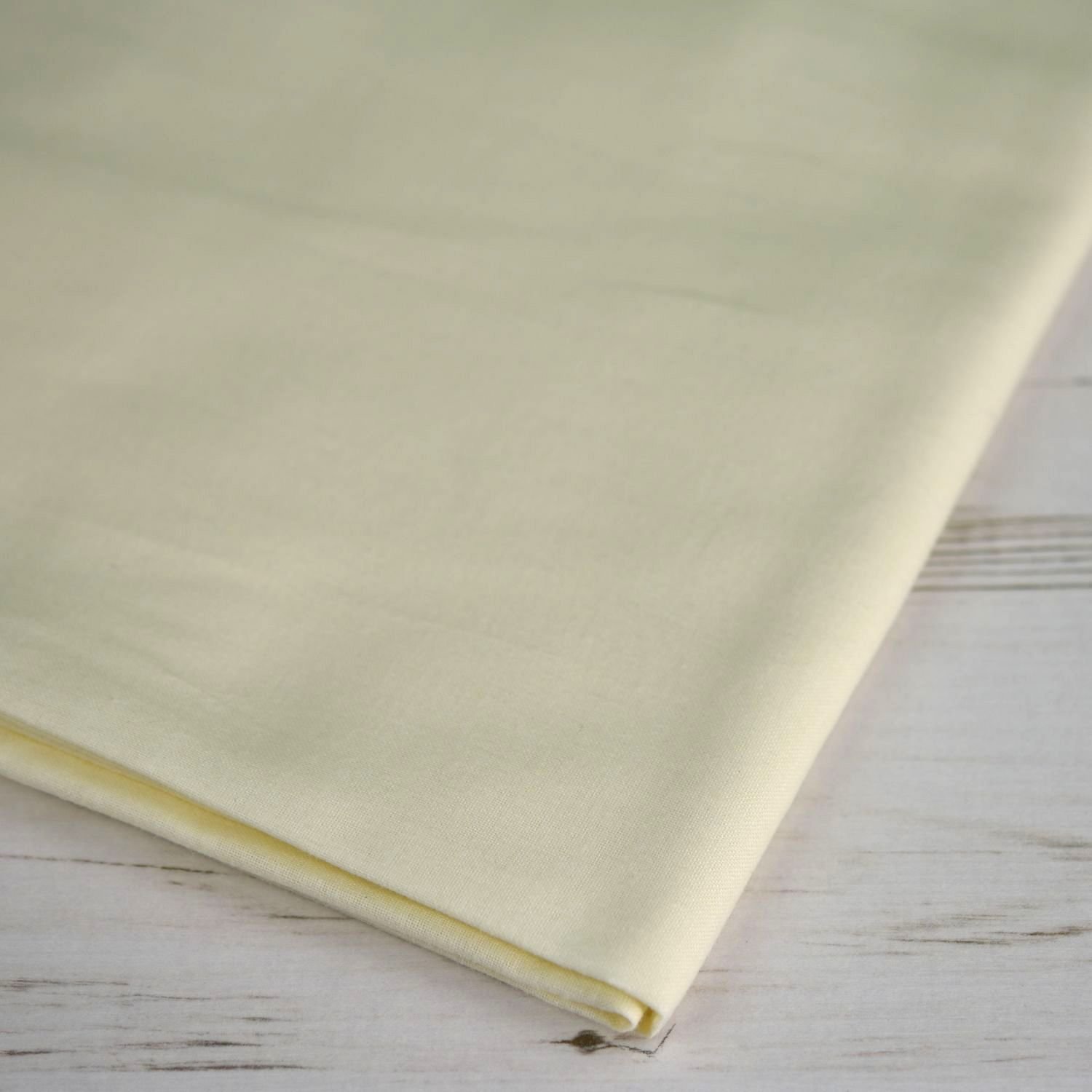 Discover Direct Plain Extra Wide Cream 100% Cotton Craft Sheeting Fabric 60" Wide – Sold Per Metre