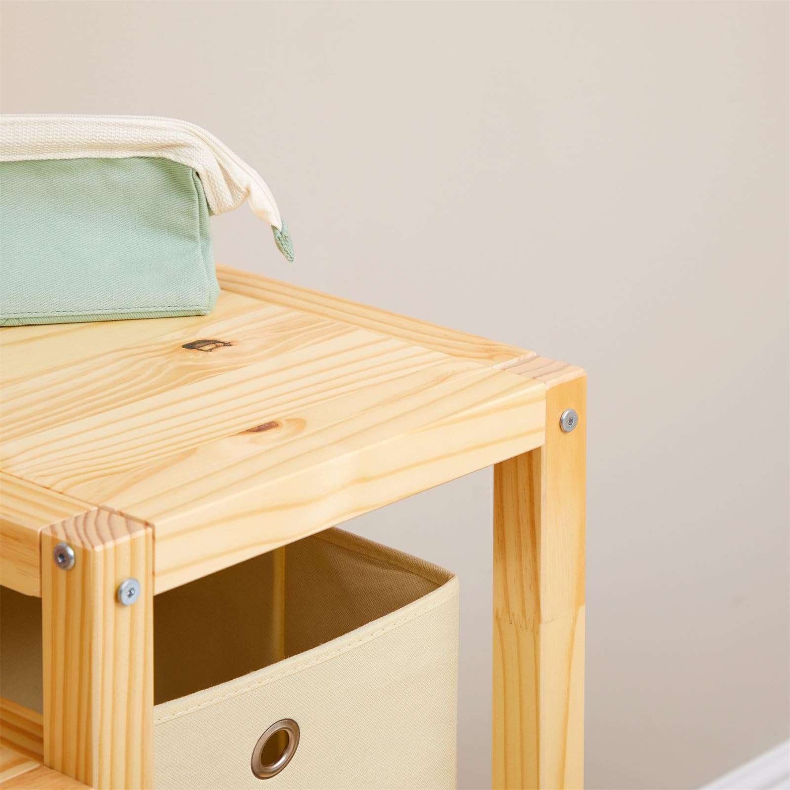 IDIMEX Bureau Enfant NIVIA en Forme de Maison en pin Massif, Bureau Chambre Enfant Bois, en pin Massif Coloris Naturel