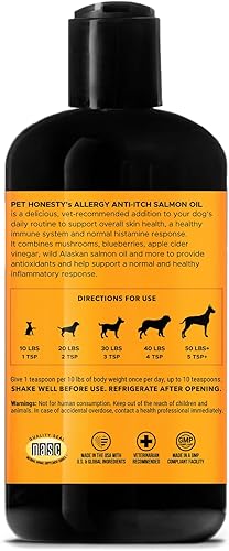 Miniatura 7 de Champú para aliviar la alergia de perros y gatos, suplemento para la piel y el pelaje del perro, soporte para la picazón para perros, aceite de coco