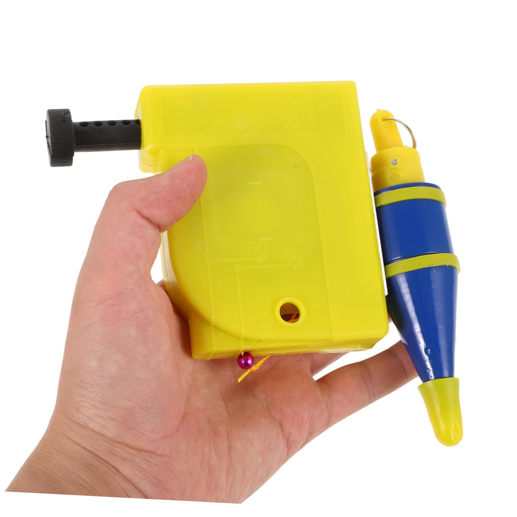 Plomada 5m Colgante, Herramienta de Medición Vertical para Construcción | Plástico E Hierro, Medición Precisa y Alineación Exacta, Uso en Carpintería y Construcción