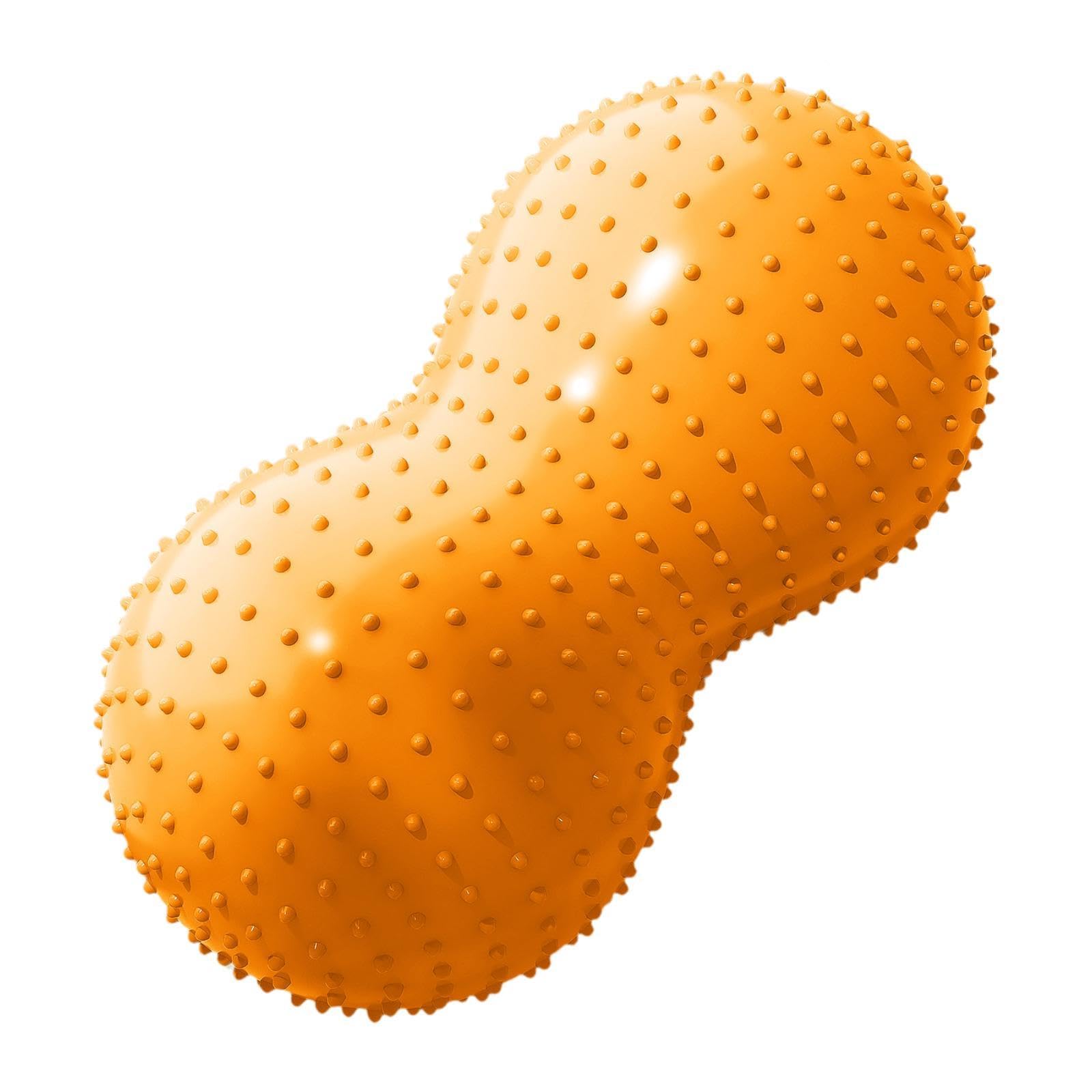 bnf® Peanut Balance Ball Yoga Exercise Ball for Labor Birthing Girls and Boys Gym Orange-Sports, Fitness & Outdoors/Exercise & Fitness/Accessories/Gyroscopic Hand Exercise Balls-image-23