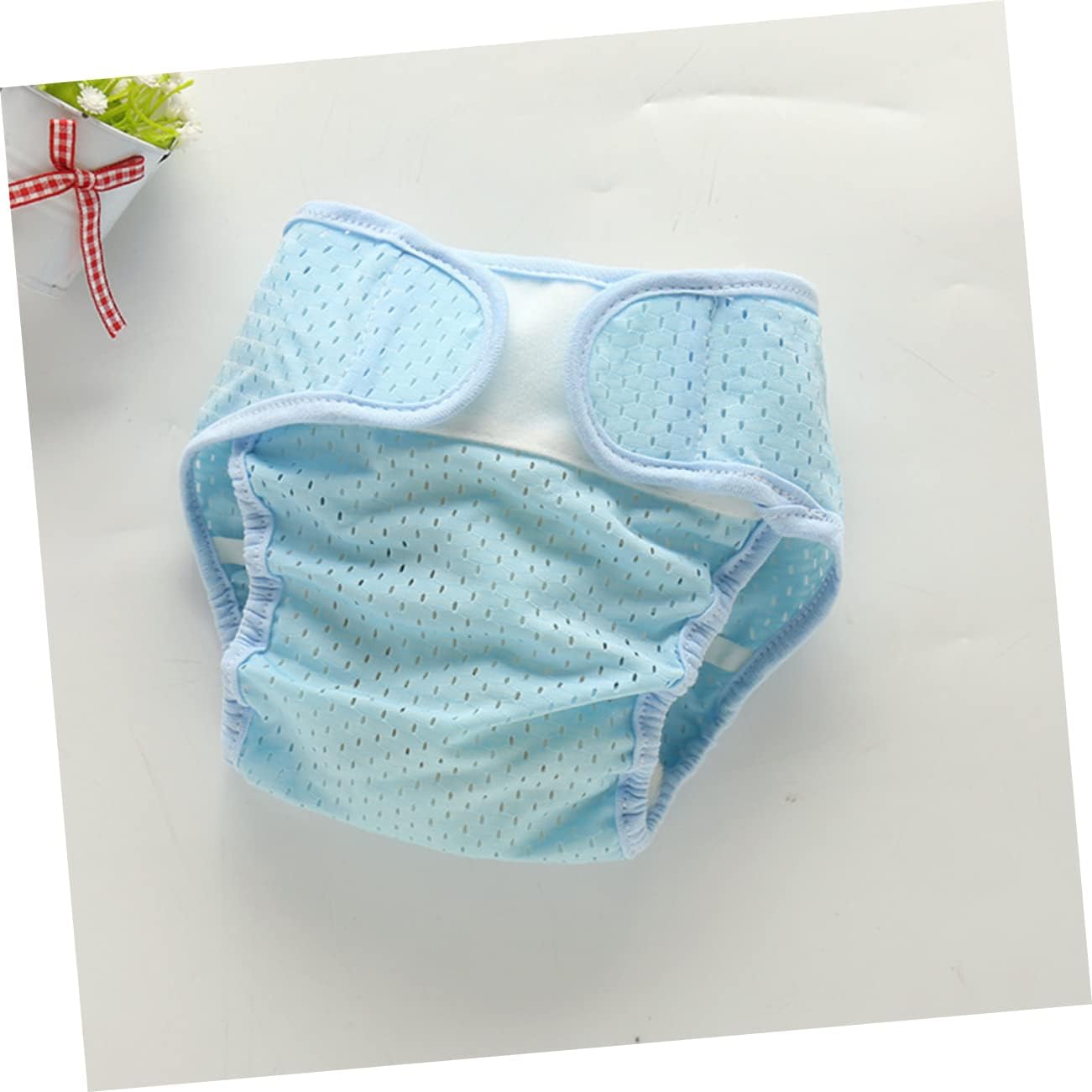 Swim Diapers Newborn to High Elasticity Stretchable Mesh Comfortable Breathable Diaper Cover