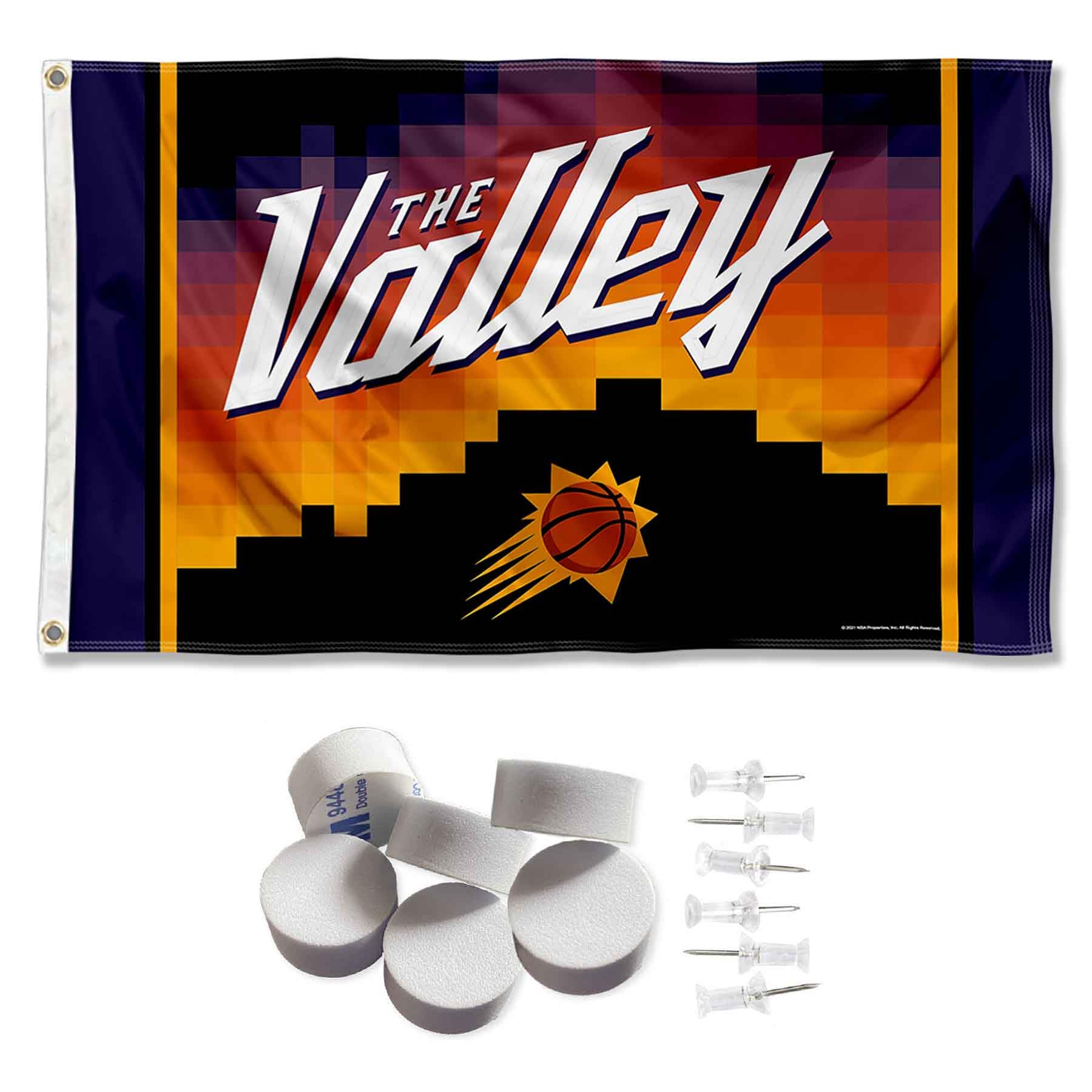 Amazon.com : Phoenix Suns City Edition Banner and Tapestry Wall