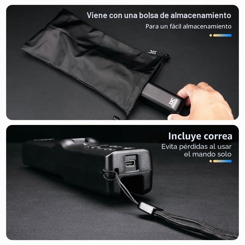 JJC Lanc - Trípode para cámara de fotos con mando a distancia para Sony FX30 A7IV A7III A7 A6000 A6600 A6400 RX100 VII FDR-AX53 AX55 AX700 HDR-CX240 CX405 CX625 CX28 0E Can XA40 XA40 X700 HDR-CX240