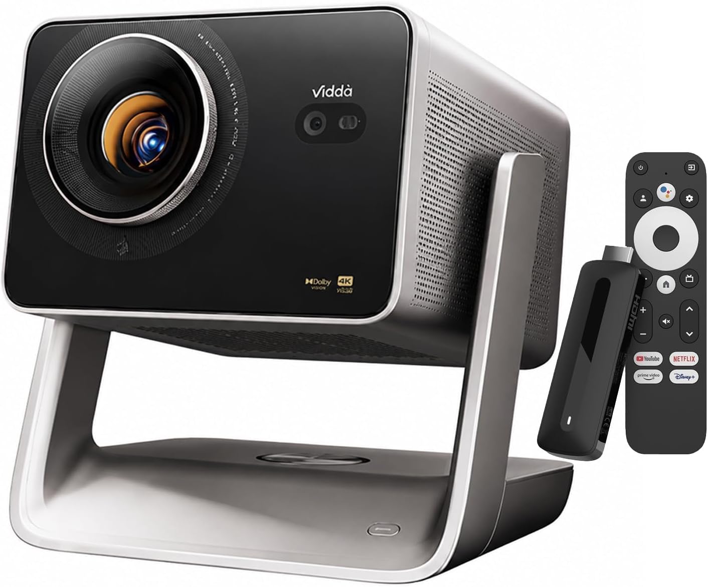 Vidda C5 Pro Max 4K Laser Projector 3200 ANSI Lumens Native 4K Home Cinema