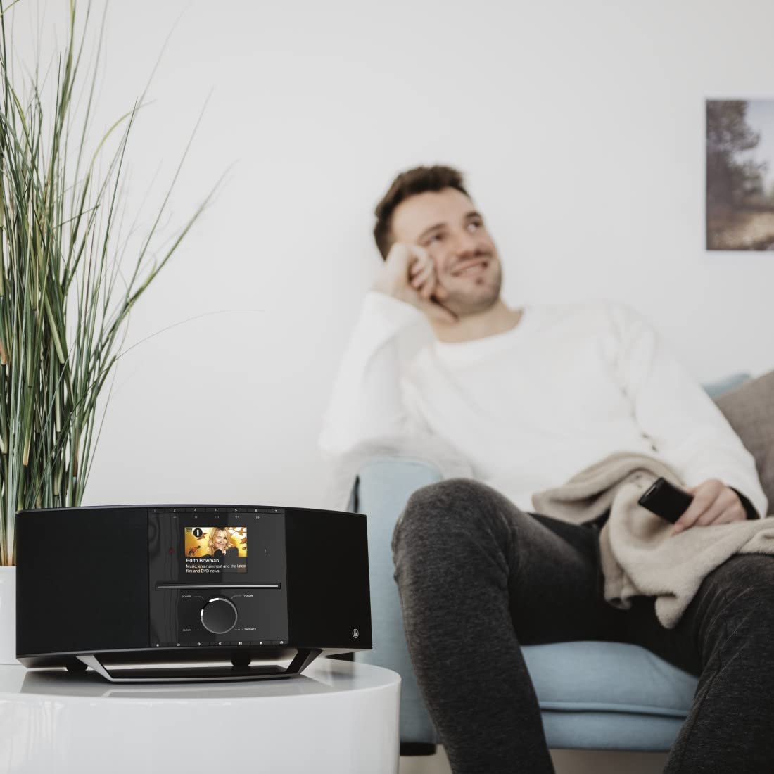 Hama Digital Radio DIR3510SCBTX DAB+ Internet Radio CD Bluetooth Nero
