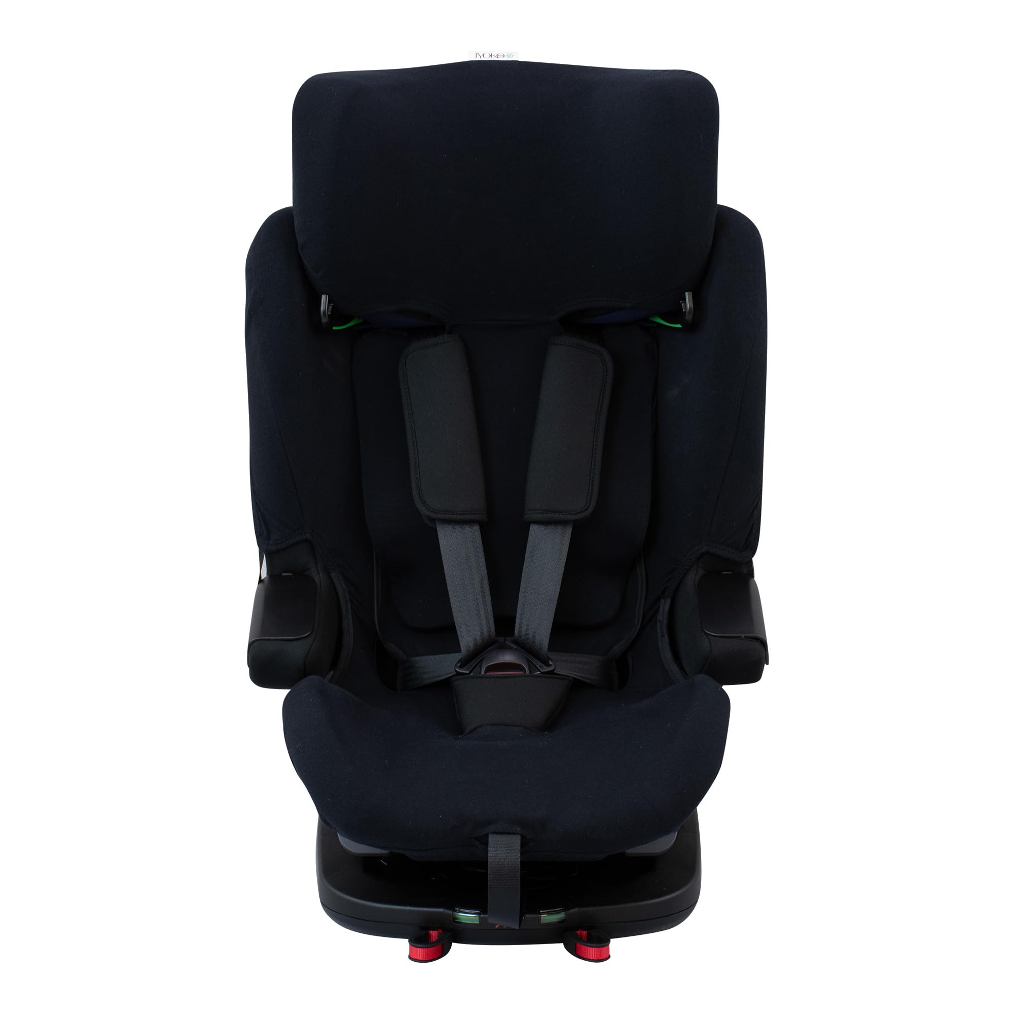 JYOKO Kids Funda Compatible con Silla de Coche Jané Groowy ISize (Black Series)