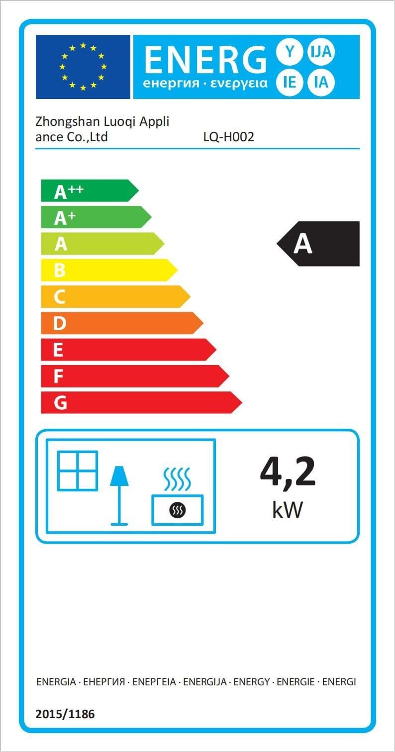 Gasheizofen, Gasheizer, 1400-4200 Watt Gasofen 3 Stufen einstellbar Gasheizgerät, Heizstrahler mit Gasdruckregler und Gasschlauch, Gasflaschen bis 10 Kg (Schwarz)