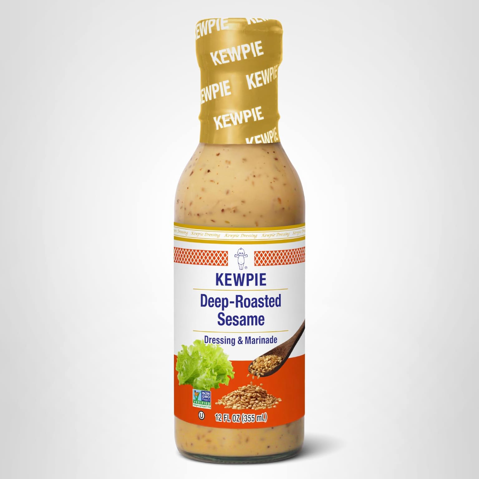 Kewpie Deep Roasted Sesame Dressing Marinade Japanese Style Kosher 12 fl oz  | Grocery Pickup & Delivery | Whole Foods Market