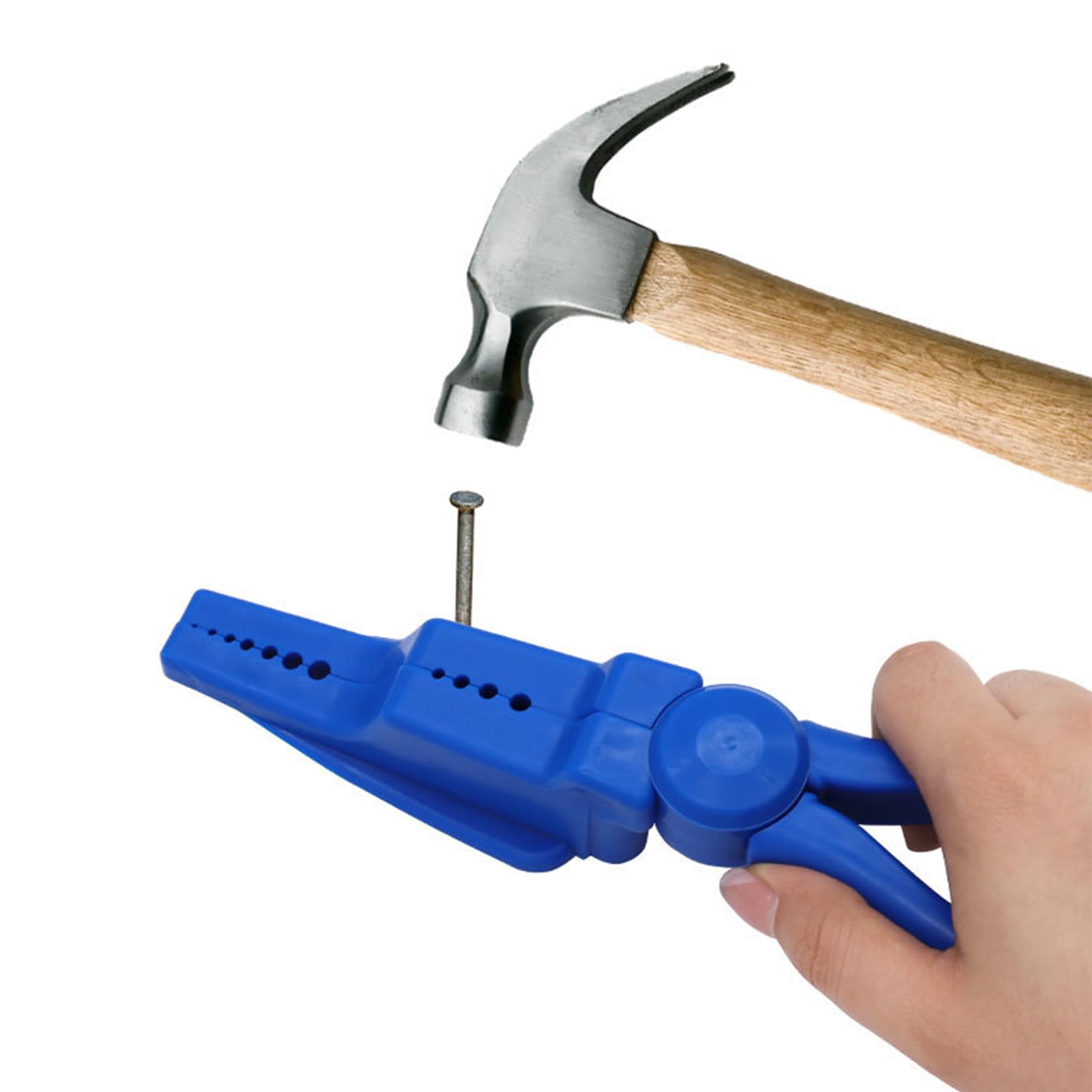 Pinze per unghie per chiodi a martello strumento di costruzione leggero guida per unghie