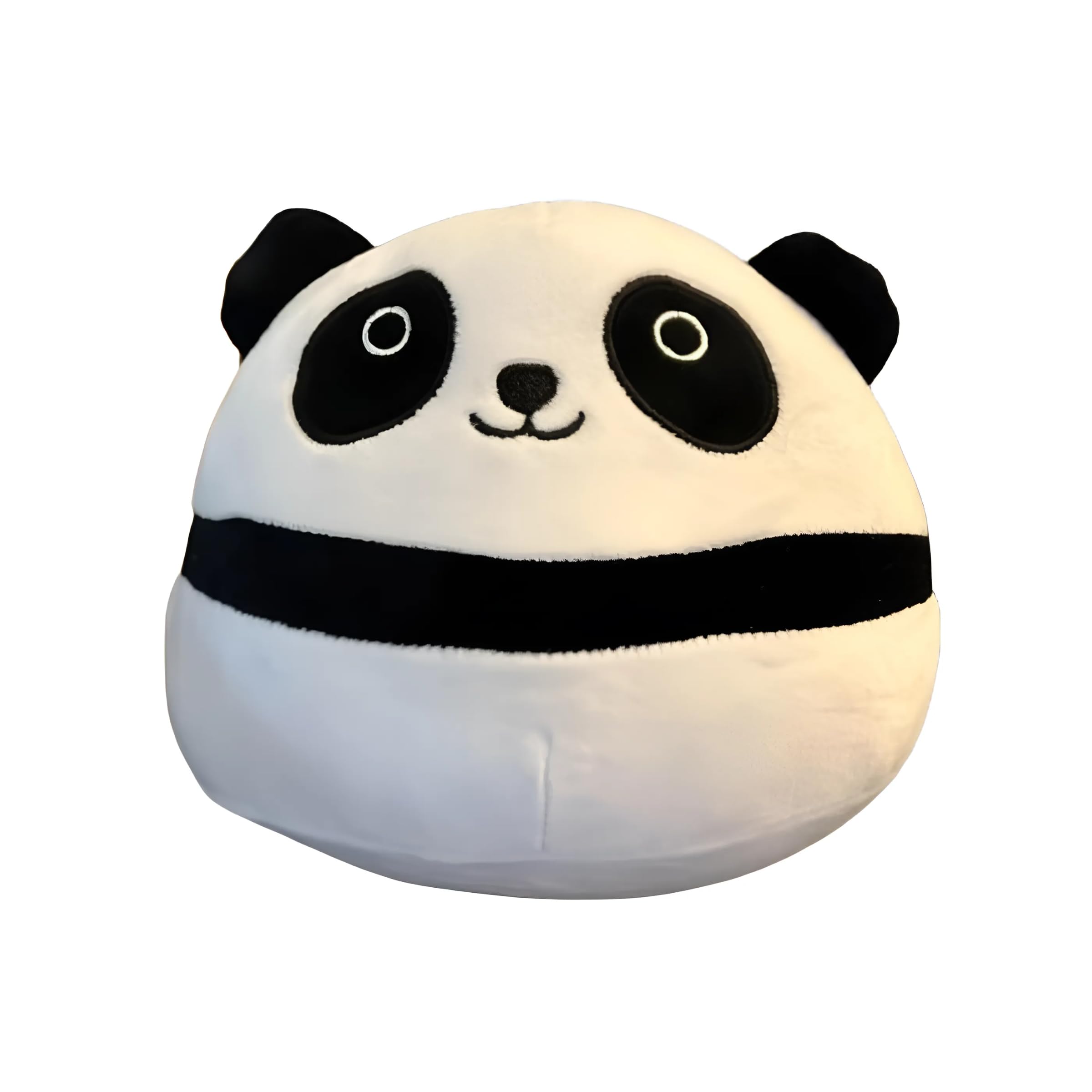 Junior DreamsAdorable Plush Panda Toy - Perfect for Cuddles and Playtime! - Stuffed Animal for Kids and Adults with Extra Stickers (Panda 8 Inch)