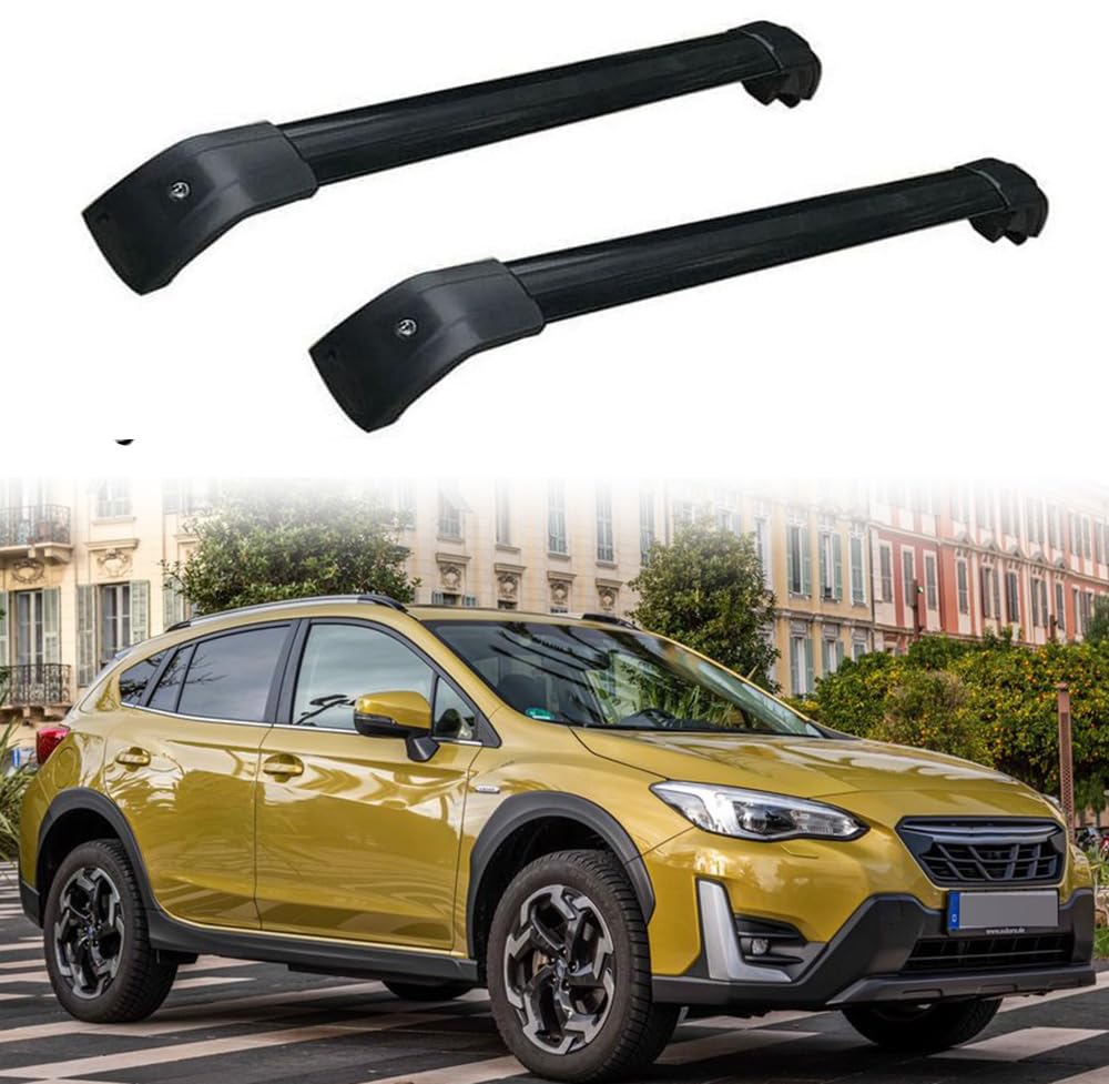 (1 Paio) Barre Portatutto Portapacchi Barre Portapacchi per Subaru XV E-Boxer SUV 2019+ -Alluminio,P