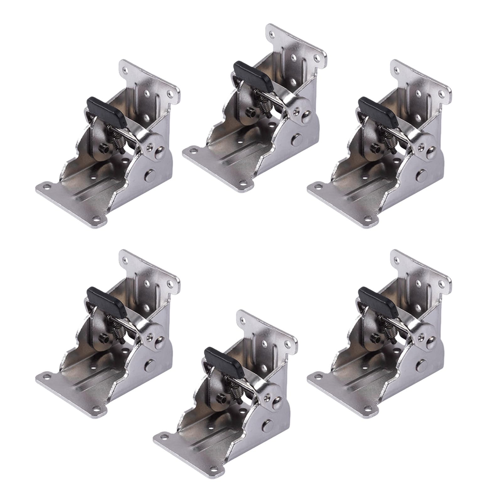 Strong Foldable Table Hinge with Mechanism Rusts Proof Designs Hinges for Indoor Outdoor Furniture Assembly Furniture Folding Hardware Not Rusts Folding for Coastal Areas