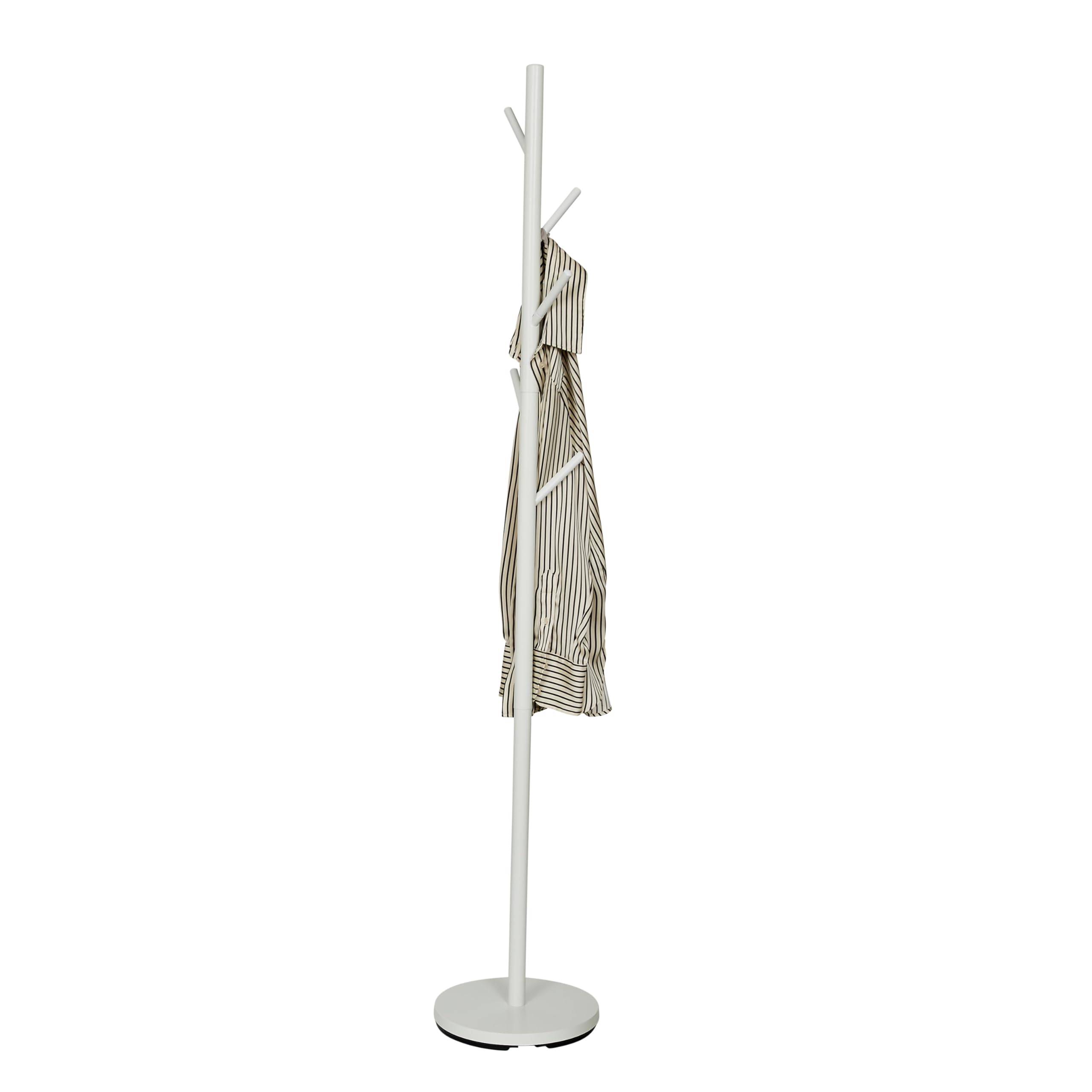 LOVE IT STORE IT Appendiabiti Da Terra Loft - Attaccapanni Da Terra Moderno Per Ingresso, Camera Da Letto, Ufficio - In Metallo - 170 cm di altezza - Bianco
