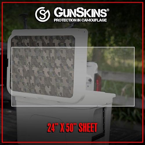 Miniatura 2 de GunSkins XL Gear Skin - Lámina de vinilo de alta calidad de 24 x 50 pulgadas se instala en vehículos cuatrimotos bicicletas y más acabado mate 100