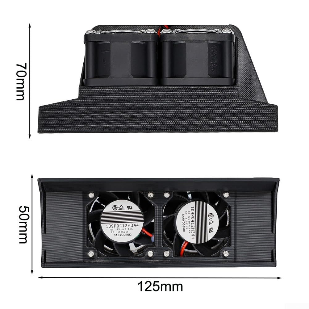 Kompakter Fan Controller Switch 125x70mm für Offroad