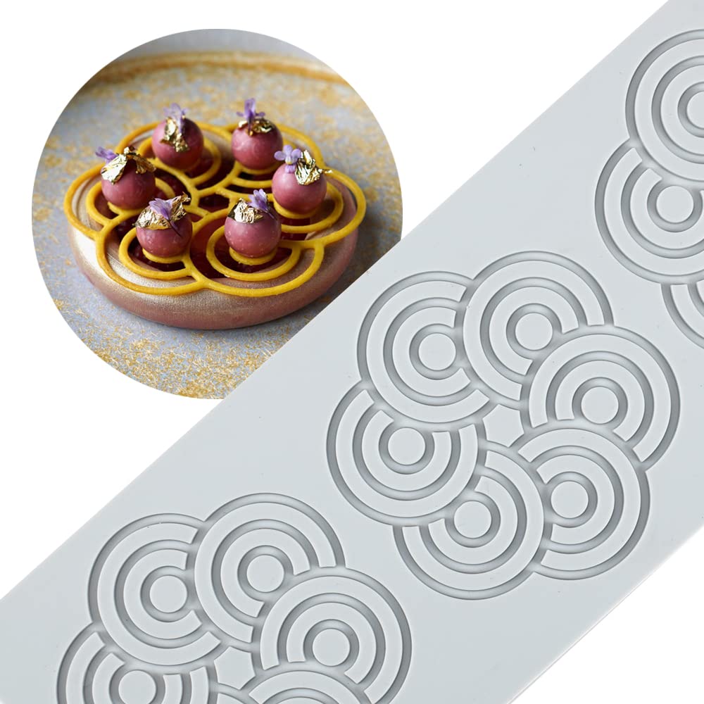 シリコンレースマット シュガークラフト 印象型 食用 ケーキデコレーション Amazon | シリコンレースマット シュガークラフト印象型食用