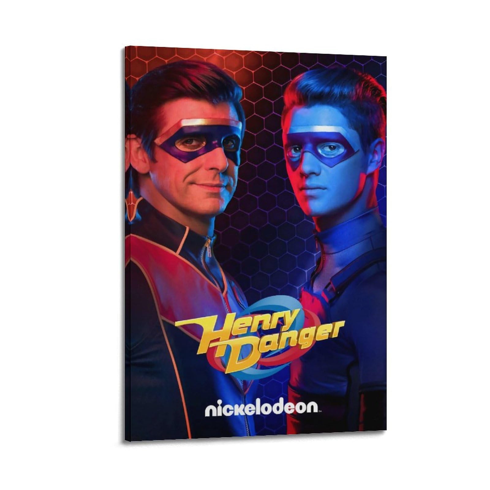 Henry Danger Canvas Poster Kamer Decor Poster voor Slaapkamer Woonkamer Muren 16x24inch (40x60cm) Unframe-stijl