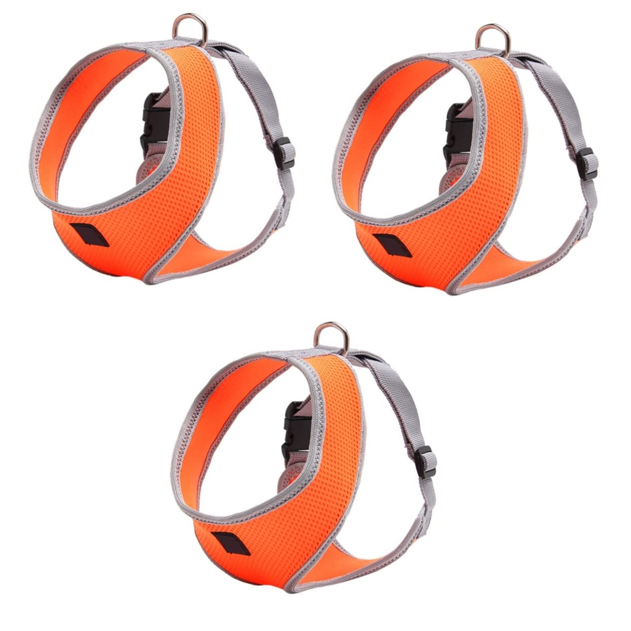 YARNOW 3 Pz gilet per cuccioli pettorina per cuccioli cucciolo regolabile per schiena pettorina per cani cinghia di sicurezza per animali domestici traspirante Imbracatura corda