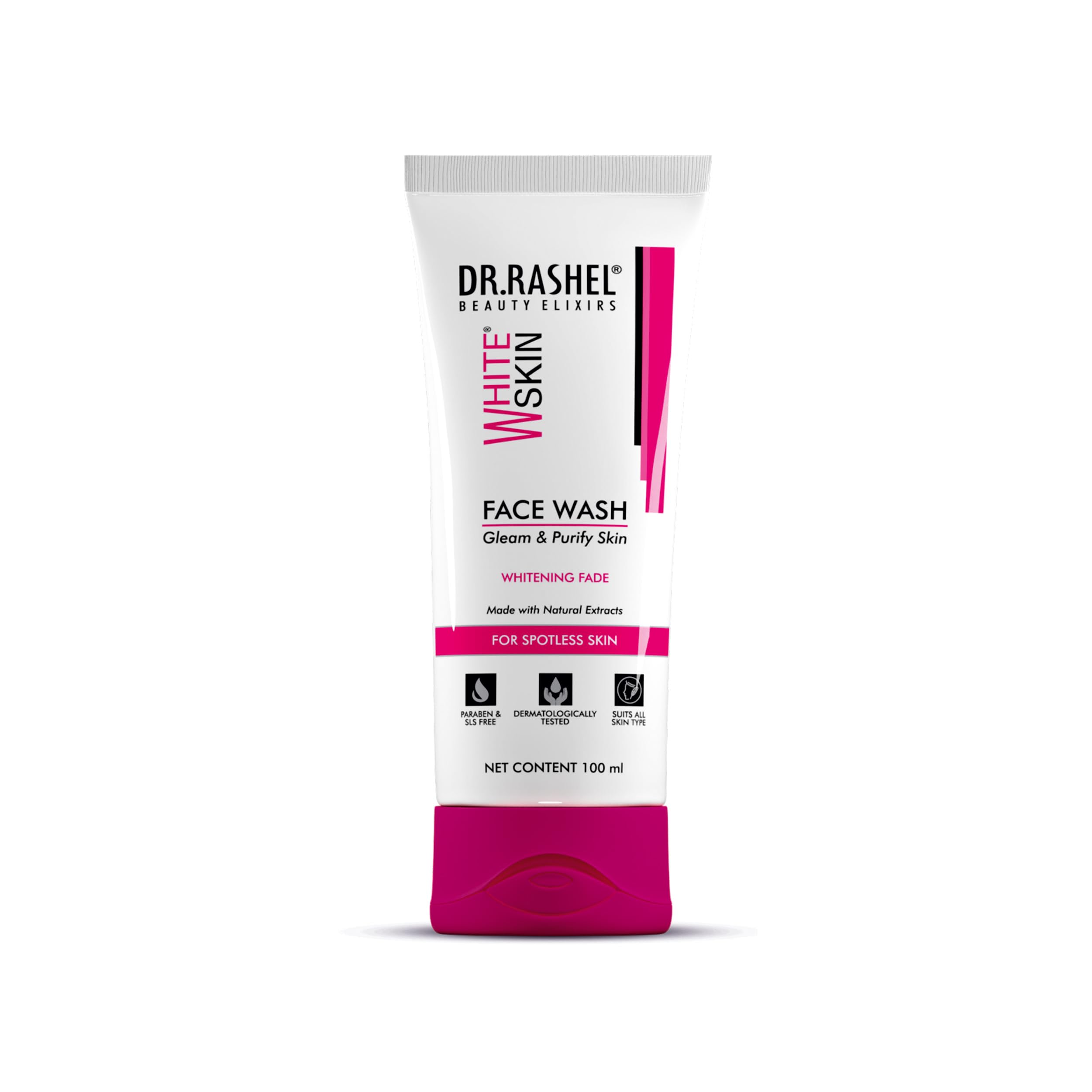 DR.RASHEL White Skin Face wash Natural Extracts White Skin Facewash Deep cleansing and skin brightening for oily and dry skin -100 ML